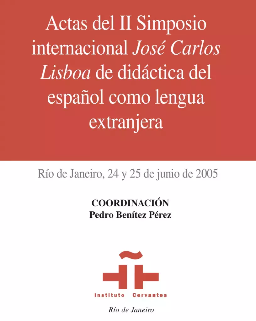 II Simposio Internacional de Didáctica «José Carlos Lisboa» II Simposio Internacional de Didáctica «José Carlos Lisboa»