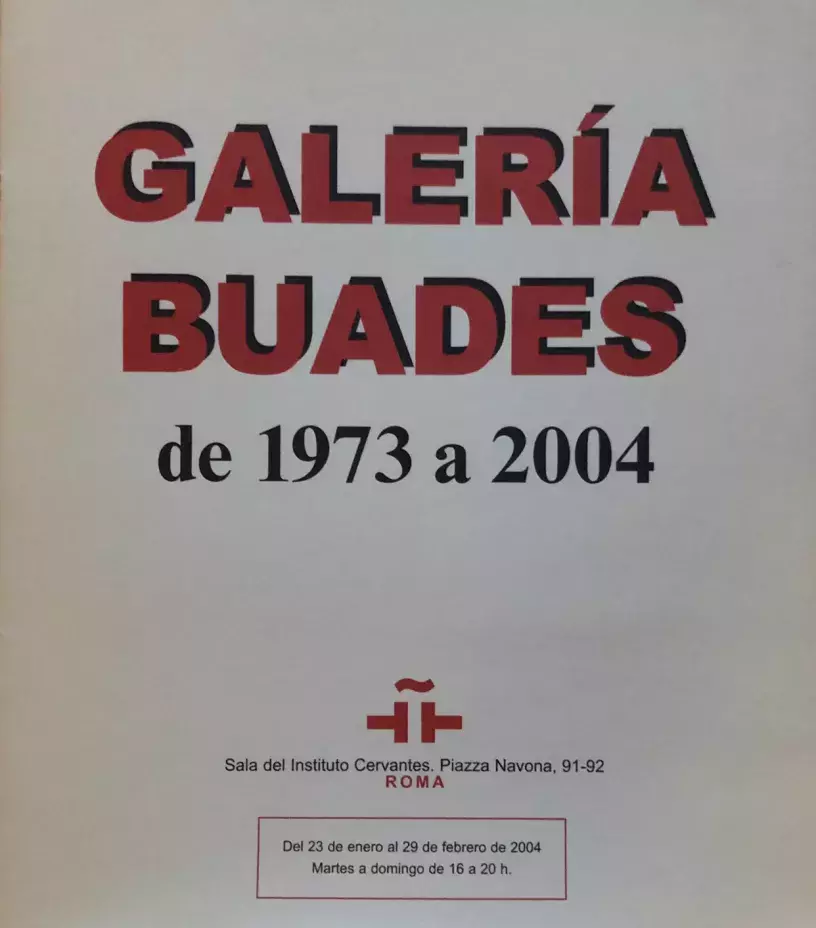 Galería Buades de 1973 a 2004