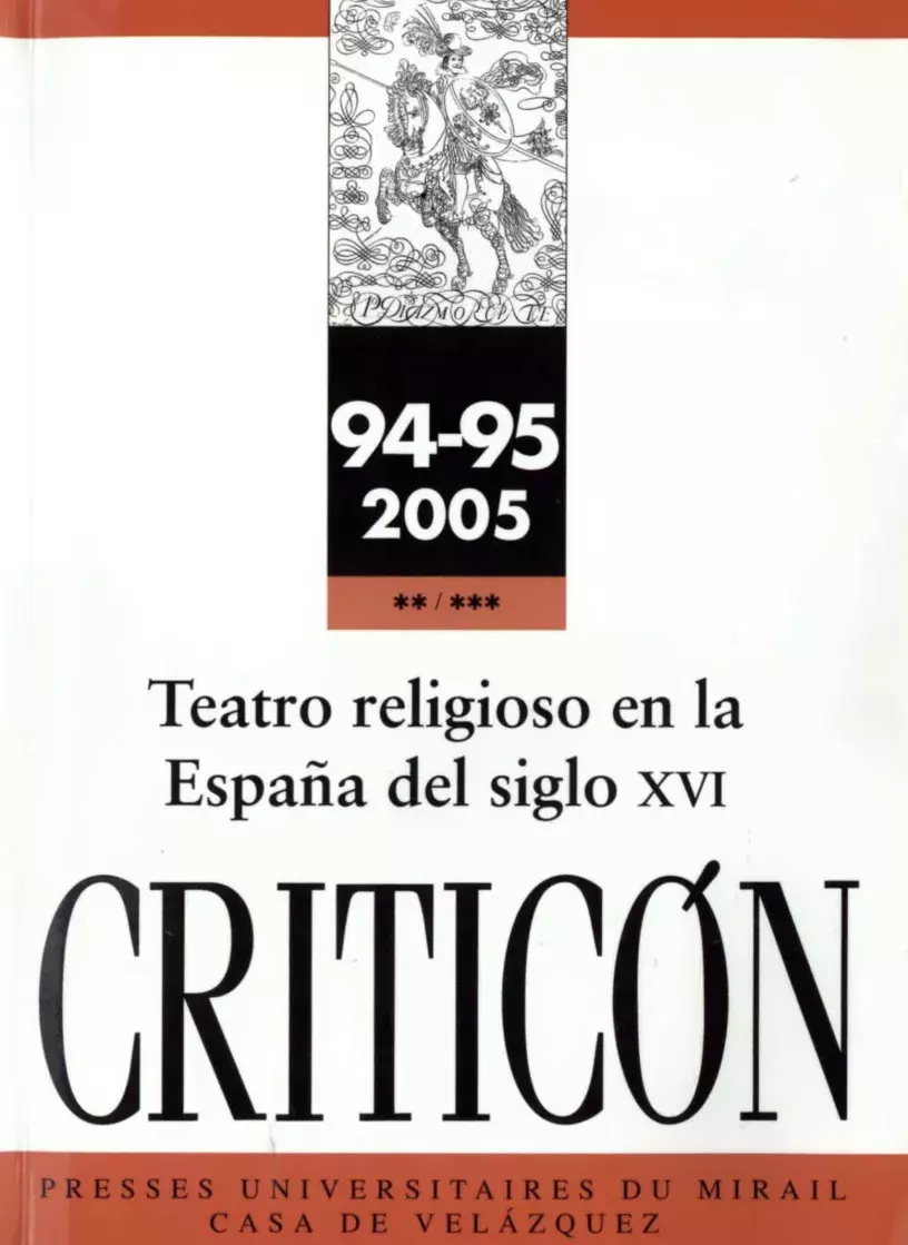 Teatro religioso en la España del siglo XVI