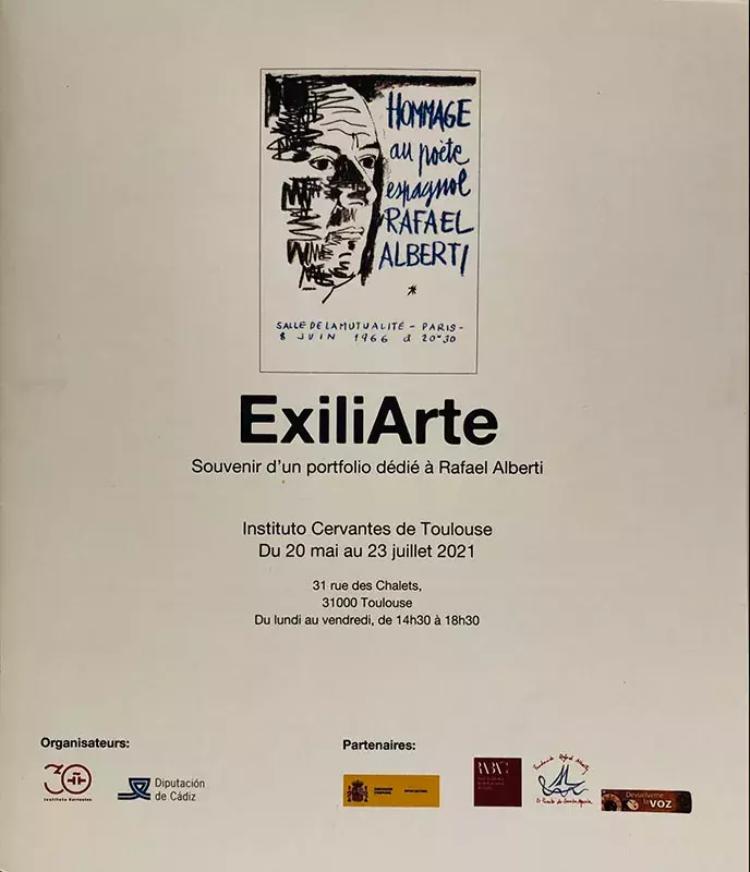 ExiliArte. Souvenir d'un portfolio dédié à Rafael Alberti [Memoria de una carpeta dedicada a Rafael Alberti]