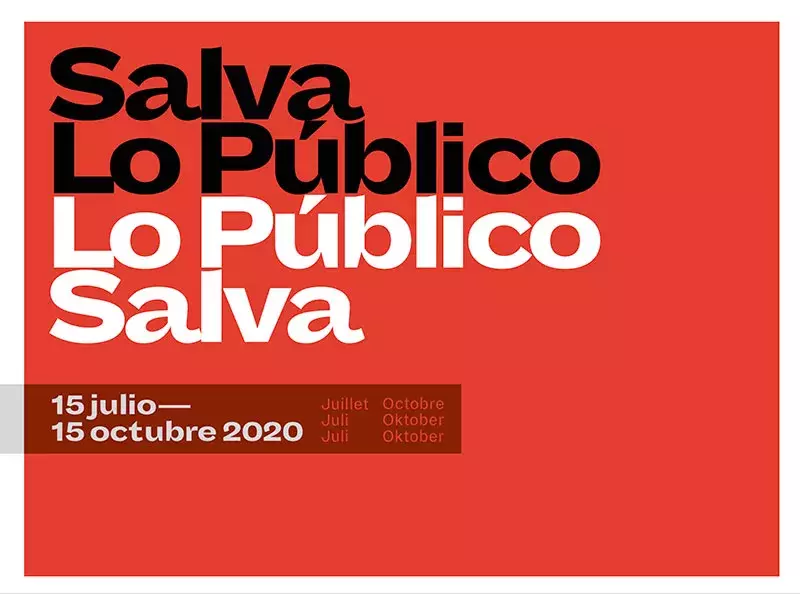 Salva lo público / Lo público salva Salva lo público / Lo público salva