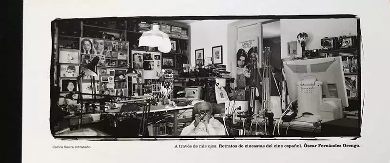 A través de mis ojos. Retratos de directores del cine español. Óscar Fernández Orengo