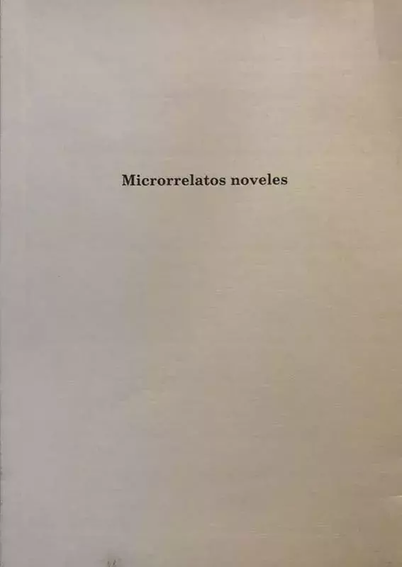 Microrrelatos noveles