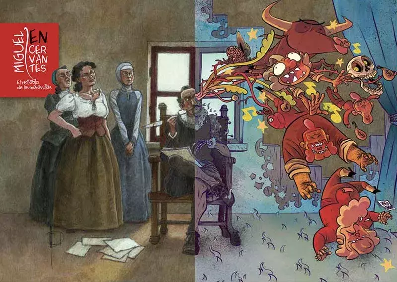 Miguel EN Cervantes. el retablo de las maravillas