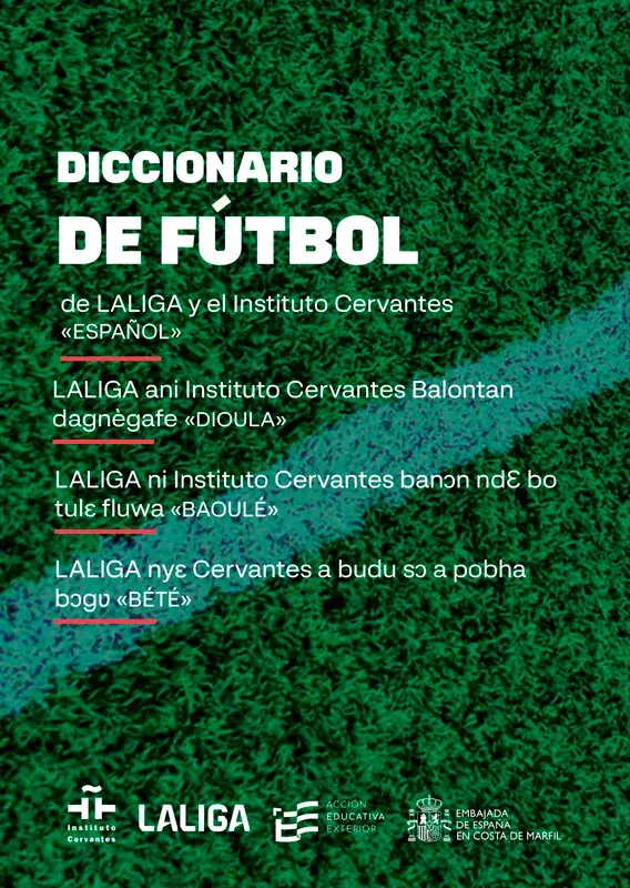 Diccionario de fútbol español-dioula-baoulé-bété
